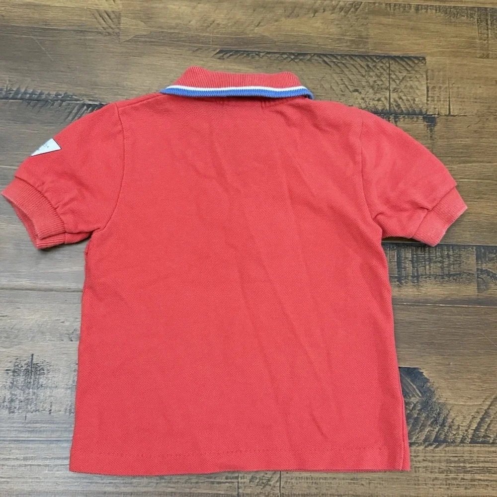 Vintage Oshkosh Boys 24 Months Red Polo Short Sleeve 90's